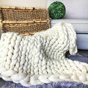 Chunky Knit Blanket